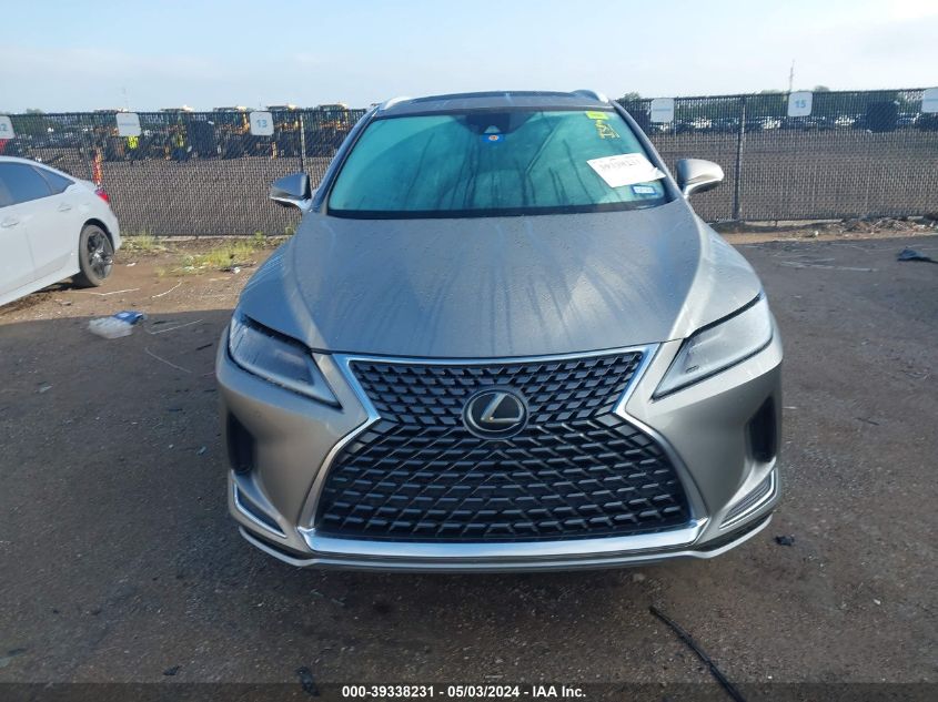 2020 Lexus Rx 350 VIN: 2T2HZMAA6LC164933 Lot: 39338231