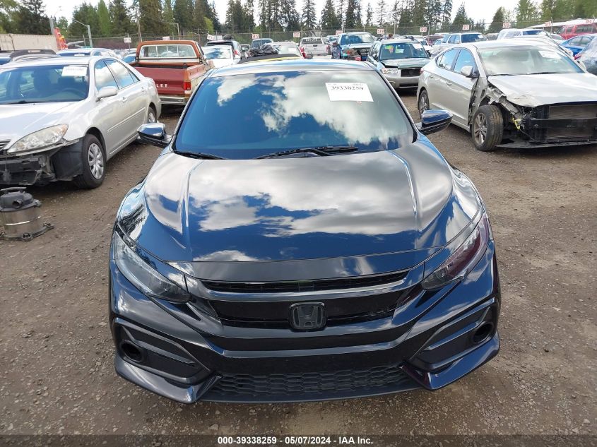 2020 Honda Civic Si Coupe VIN: 2HGFC3A52LH752720 Lot: 39338259