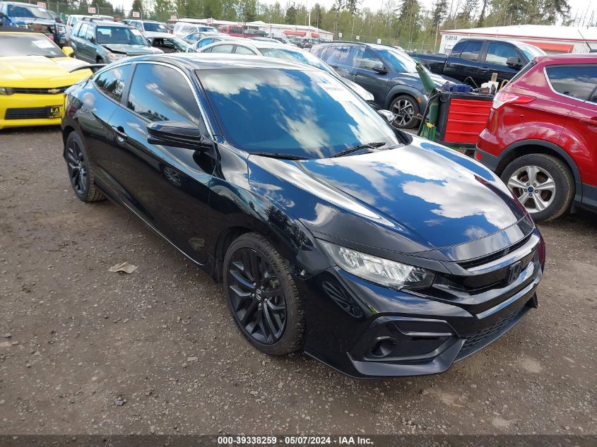 2020 Honda Civic Si Coupe VIN: 2HGFC3A52LH752720 Lot: 39338259