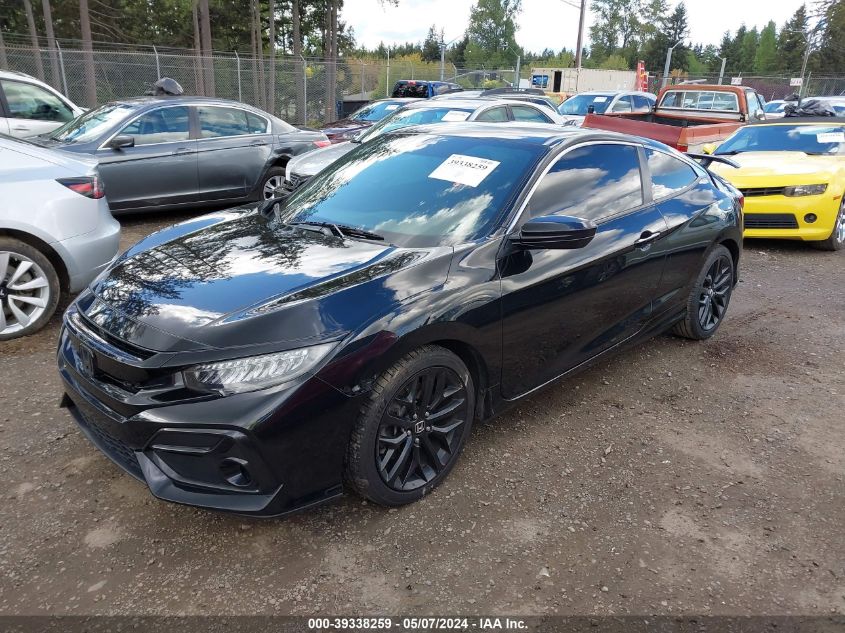 2020 Honda Civic Si Coupe VIN: 2HGFC3A52LH752720 Lot: 39338259