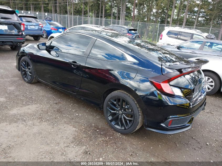 2020 Honda Civic Si Coupe VIN: 2HGFC3A52LH752720 Lot: 39338259