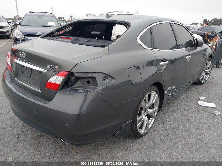 2013 Infiniti M37 VIN: JN1BY1AP3DM510931 Lot: 39338330