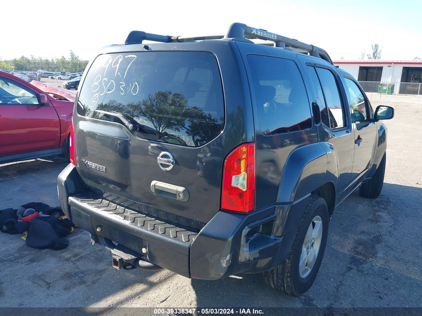 2007 Nissan Xterra S VIN: 5N1AN08U77C537997 Lot: 39338347