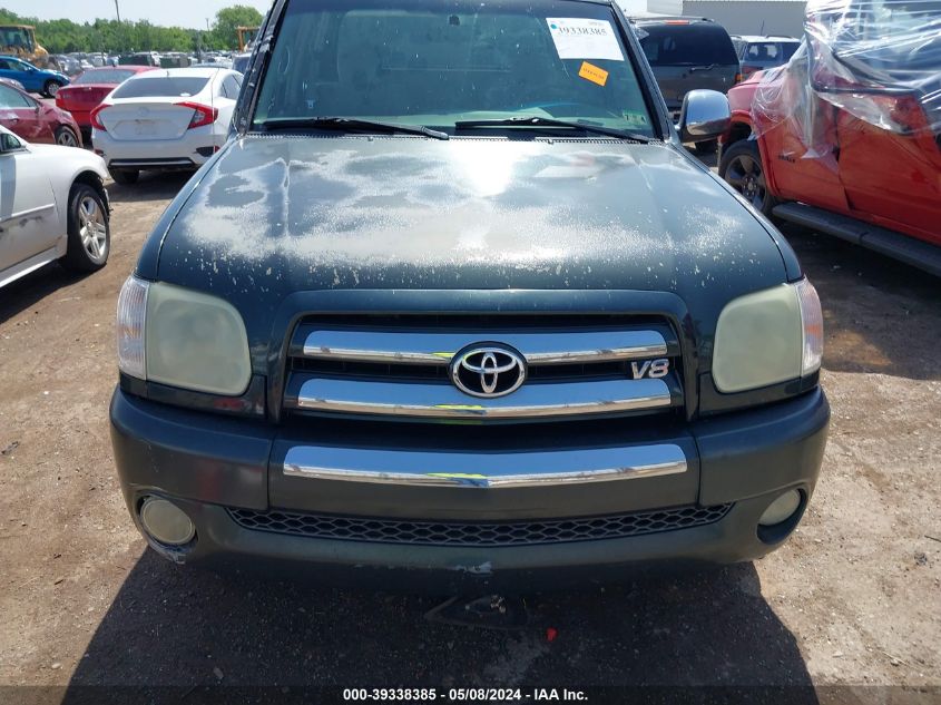 2006 Toyota Tundra Sr5 V8 VIN: 5TBET34146S529063 Lot: 39338385