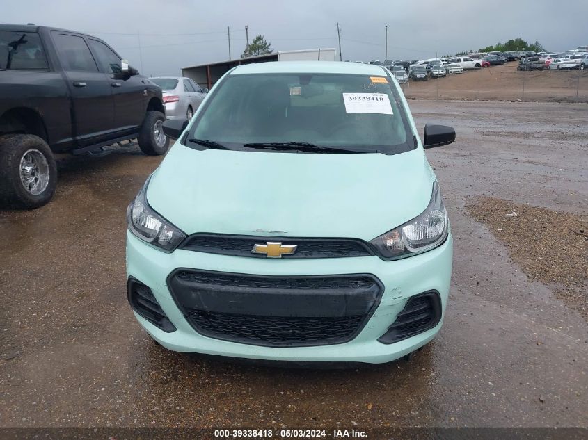 2017 Chevrolet Spark Ls Cvt VIN: KL8CB6SA0HC735385 Lot: 39338418