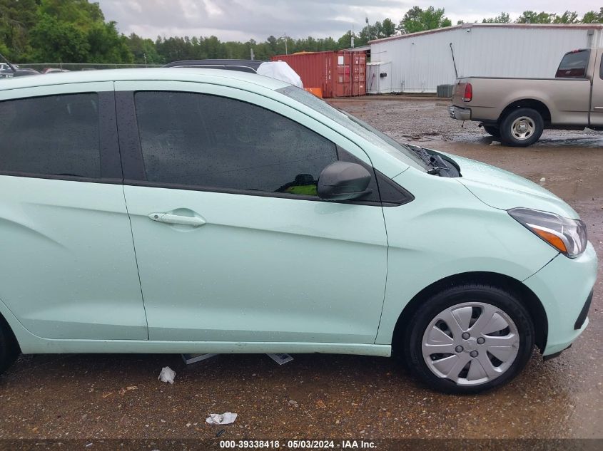 2017 Chevrolet Spark Ls Cvt VIN: KL8CB6SA0HC735385 Lot: 39338418