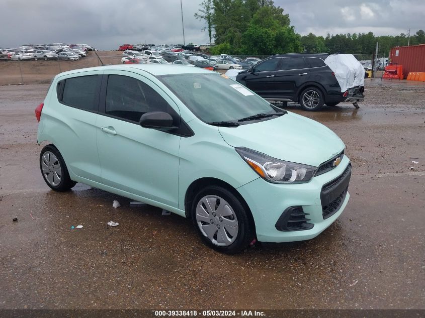 2017 Chevrolet Spark Ls Cvt VIN: KL8CB6SA0HC735385 Lot: 39338418