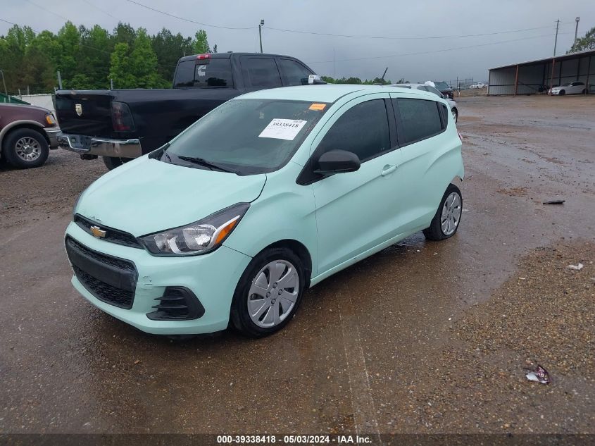 2017 Chevrolet Spark Ls Cvt VIN: KL8CB6SA0HC735385 Lot: 39338418