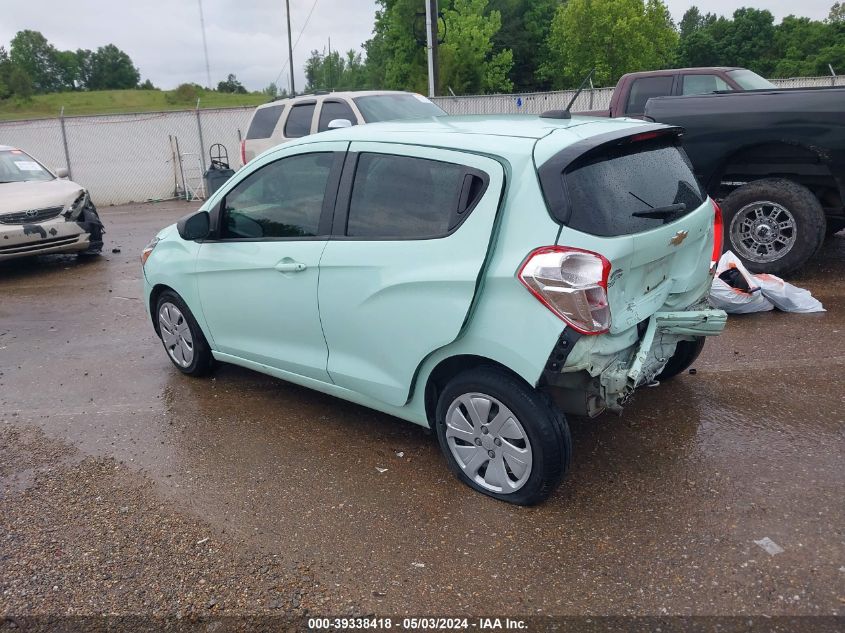 2017 Chevrolet Spark Ls Cvt VIN: KL8CB6SA0HC735385 Lot: 39338418