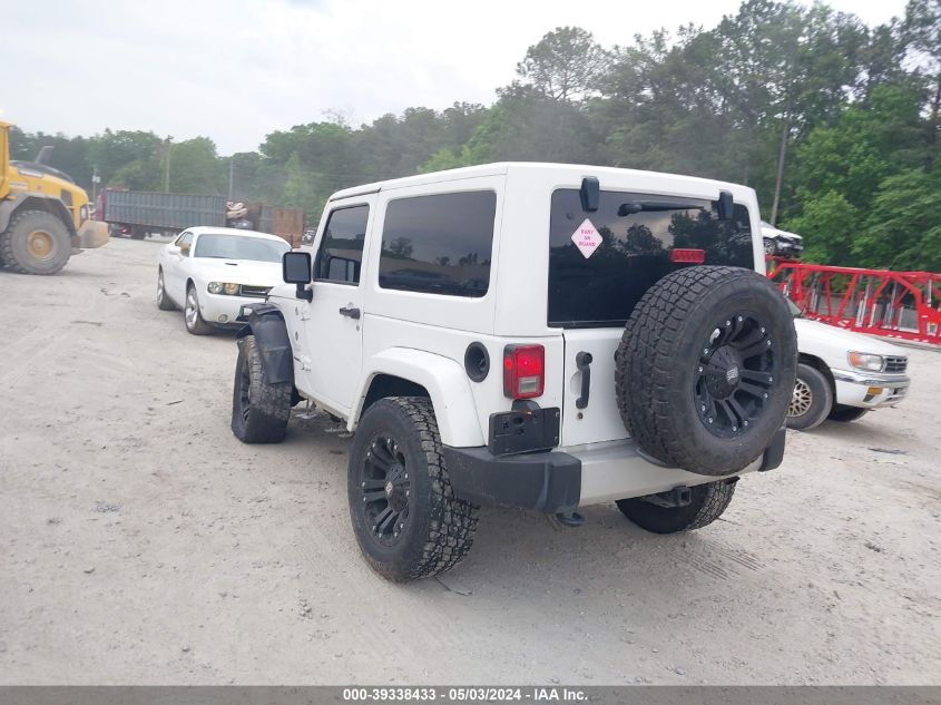 2014 Jeep Wrangler Sahara VIN: 1C4AJWBG7EL195731 Lot: 39338433