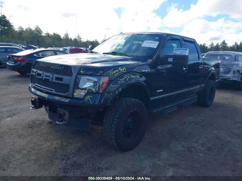 2012 Ford F-150 Platinum VIN: 1FTFW1ET2CFC86291 Lot: 39338459