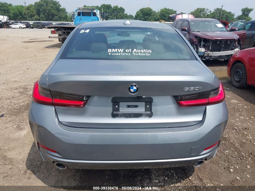 2023 BMW 330I VIN: 3MW69FF06P8D77777 Lot: 39338476