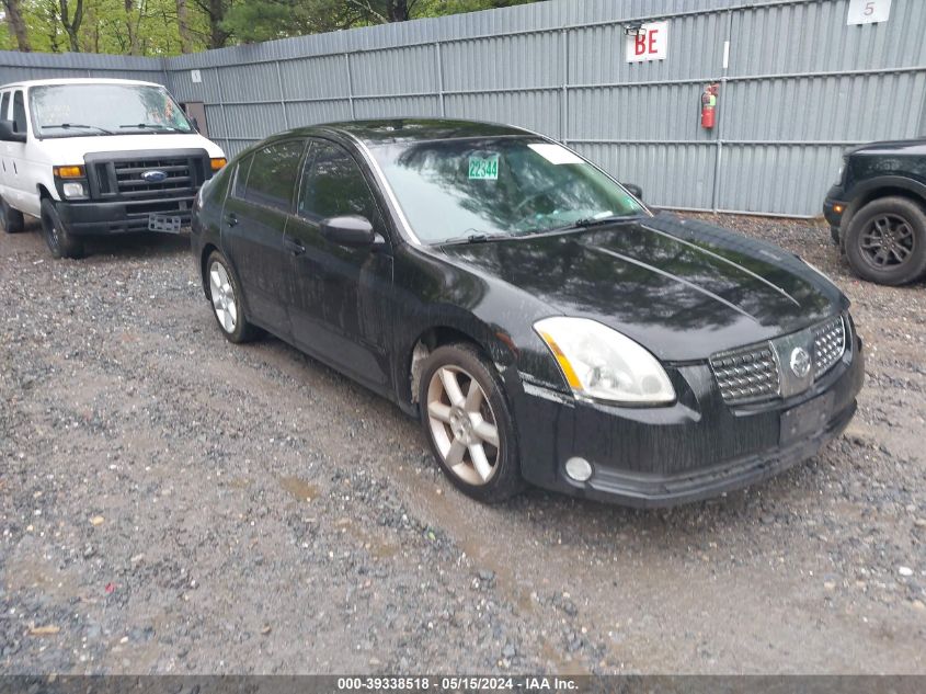 2004 Nissan Maxima 3.5 Se VIN: 1N4BA41E14C878330 Lot: 39338518