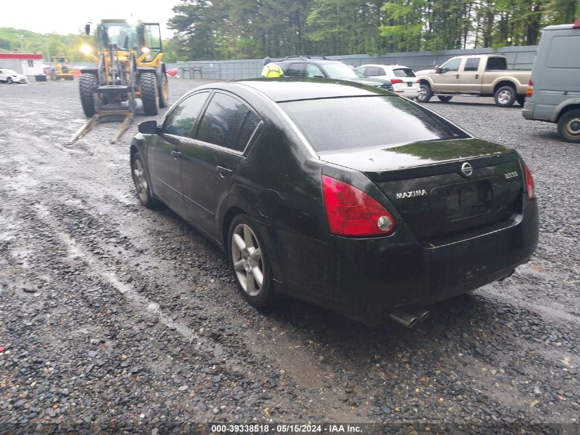 2004 Nissan Maxima 3.5 Se VIN: 1N4BA41E14C878330 Lot: 39338518