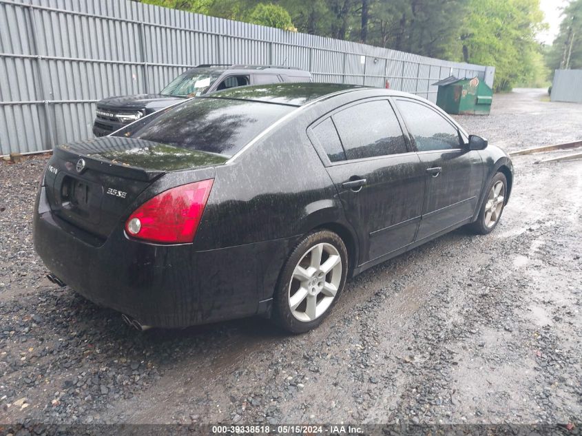 2004 Nissan Maxima 3.5 Se VIN: 1N4BA41E14C878330 Lot: 39338518