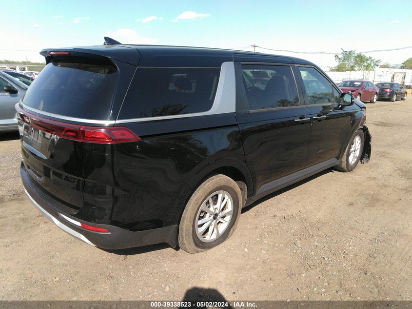 2022 KIA CARNIVAL MPV LX SEAT PACKAGE KNDNB4H36N6097747