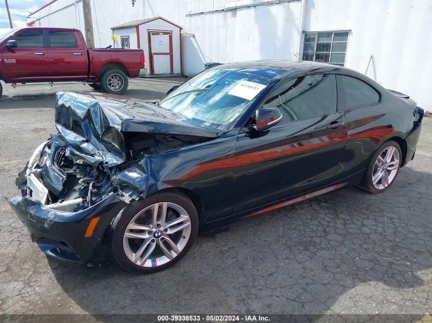 2017 BMW 230I VIN: WBA2F9C33H7A40223 Lot: 39338533