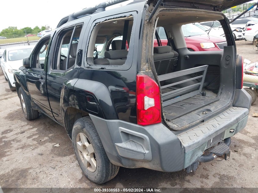 2007 Nissan Xterra S VIN: 5N1AN08U17C518071 Lot: 39338553