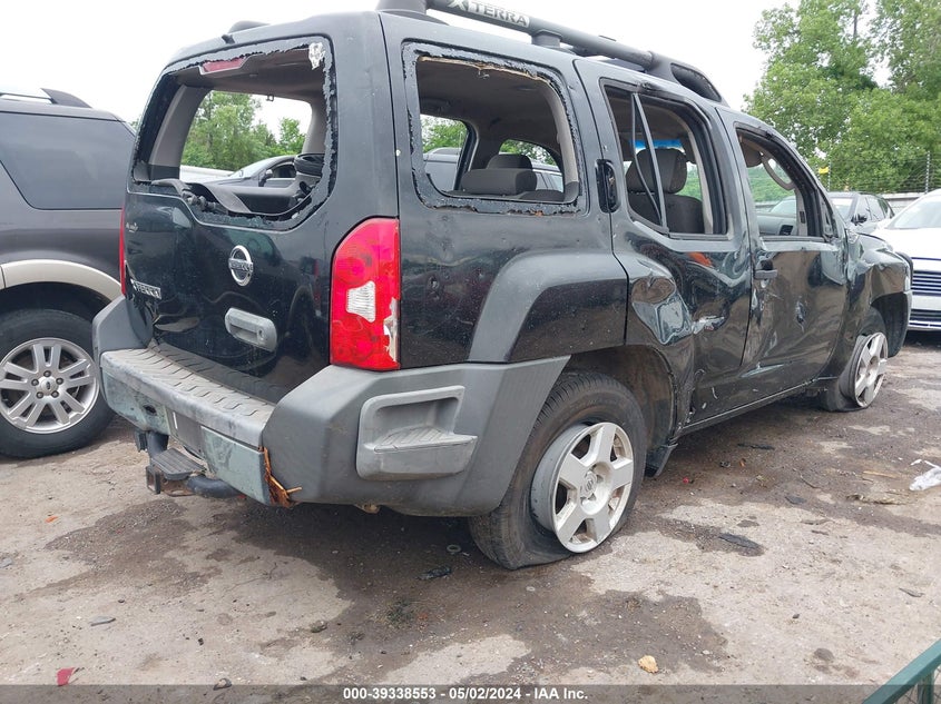 2007 Nissan Xterra S VIN: 5N1AN08U17C518071 Lot: 39338553