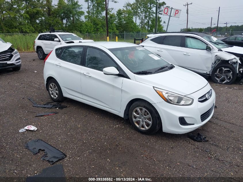 2015 Hyundai Accent Gs VIN: KMHCT5AE8FU216302 Lot: 39338552