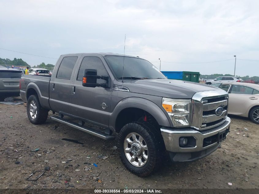 2013 Ford F-250 Lariat VIN: 1FT7W2BT2DEB02487 Lot: 39338554