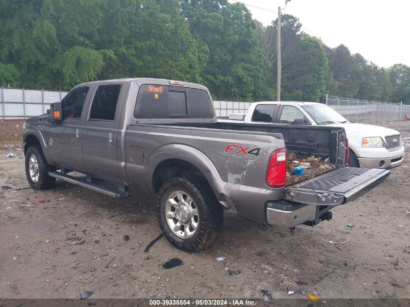 2013 Ford F-250 Lariat VIN: 1FT7W2BT2DEB02487 Lot: 39338554