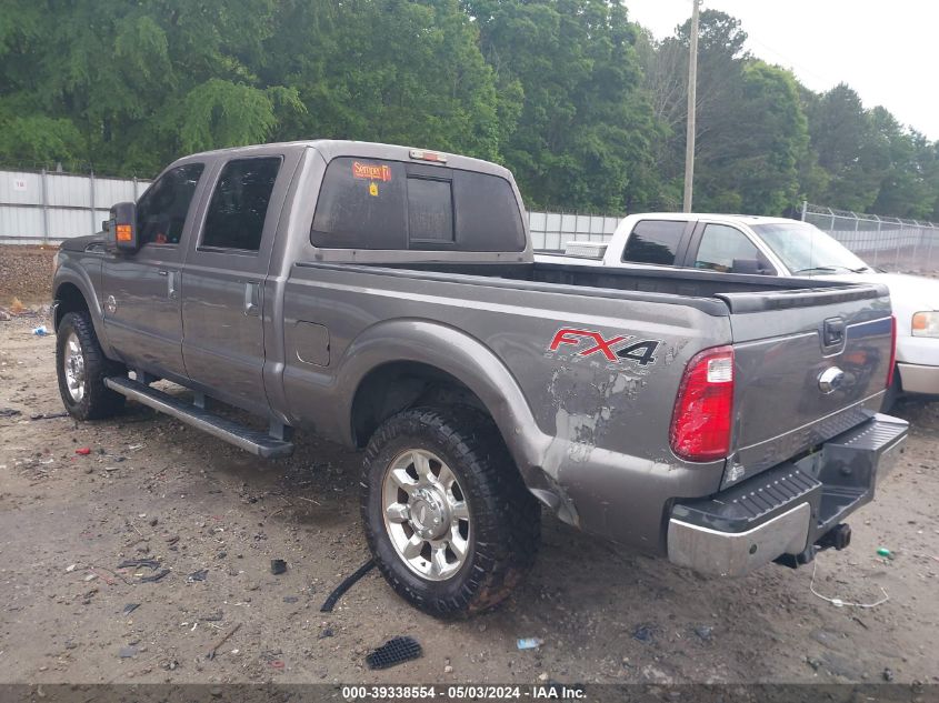 2013 Ford F-250 Lariat VIN: 1FT7W2BT2DEB02487 Lot: 39338554