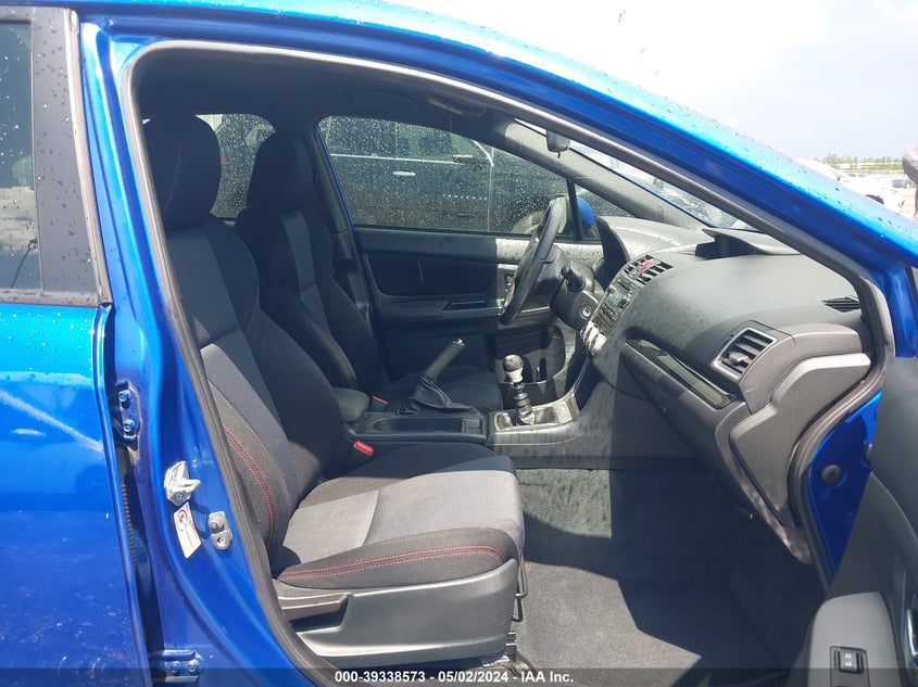 2015 Subaru Wrx VIN: JF1VA1A6XF9816879 Lot: 39338573