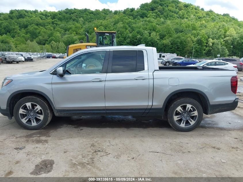2019 Honda Ridgeline Rtl VIN: 5FPYK3F58KB014645 Lot: 39338615
