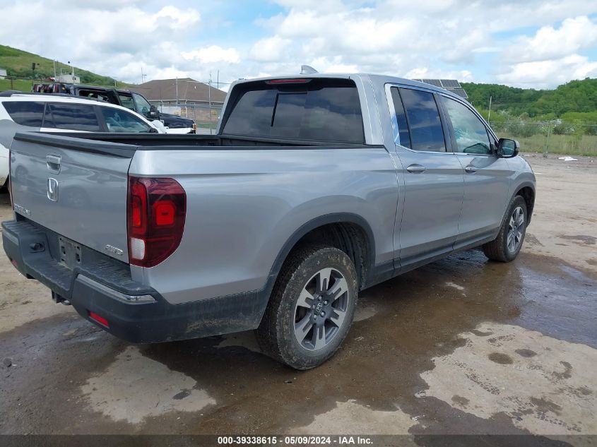 2019 Honda Ridgeline Rtl VIN: 5FPYK3F58KB014645 Lot: 39338615