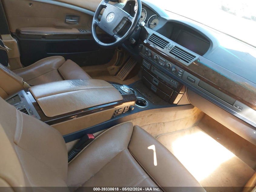 2004 BMW 745Li VIN: WBAGN63514DS54810 Lot: 39338618