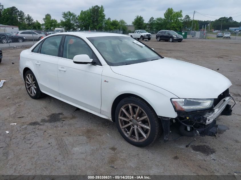 2014 AUDI A4 2.0T PREMIUM - WAUEFAFL0EN023376