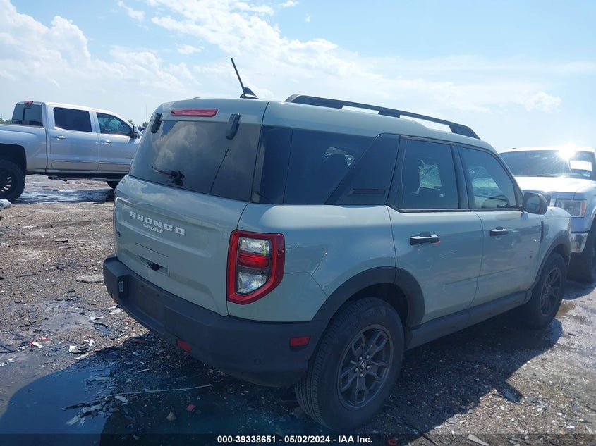 2022 Ford Bronco Sport Big Bend VIN: 3FMCR9B66NRE19935 Lot: 39338651