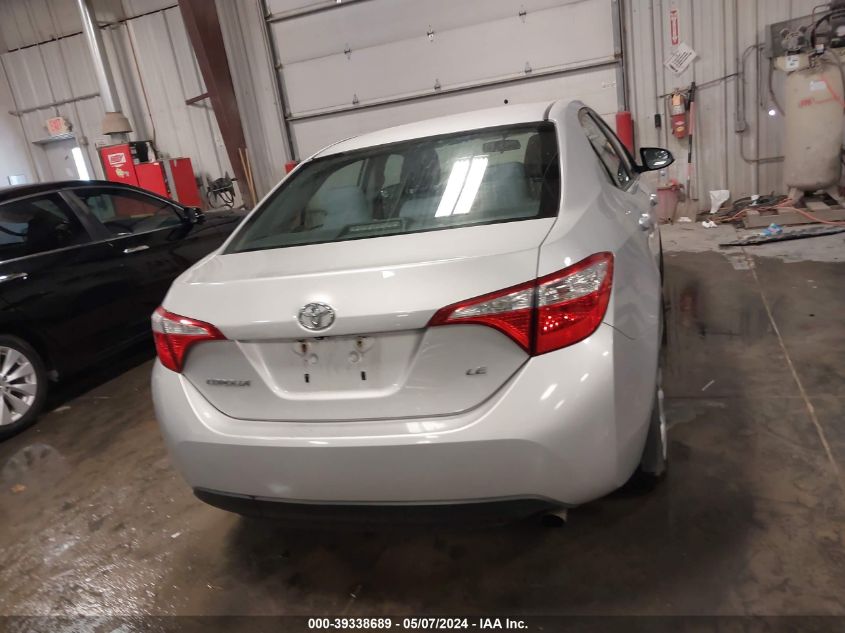 2015 Toyota Corolla L/Le/Le Plus/Le Premium/S/S Plus/S Premium VIN: 2T1BURHE8FC454688 Lot: 39338689