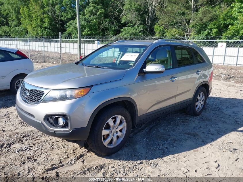 2013 Kia Sorento Lx VIN: 5XYKT3A68DG392181 Lot: 39338699