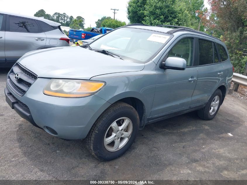 2008 Hyundai Santa Fe Gls VIN: 5NMSG13D18H226777 Lot: 39338750