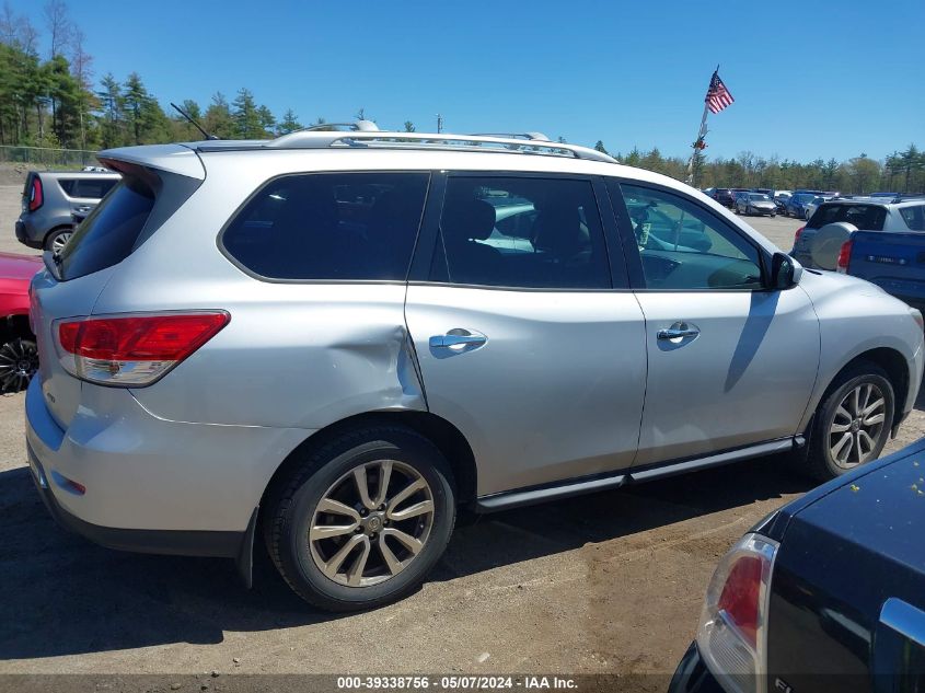 2015 Nissan Pathfinder S VIN: 5N1AR2MM2FC653337 Lot: 39338756