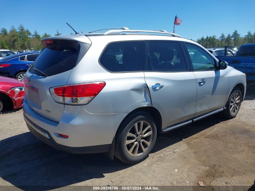 2015 Nissan Pathfinder S VIN: 5N1AR2MM2FC653337 Lot: 39338756