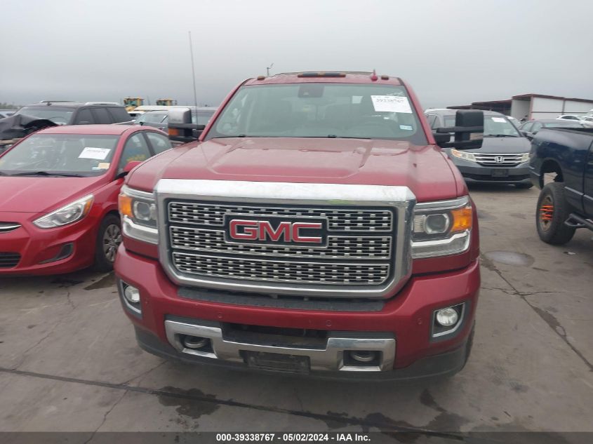 2018 GMC Sierra 2500Hd Denali VIN: 1GT12UEG7JF205034 Lot: 39338767