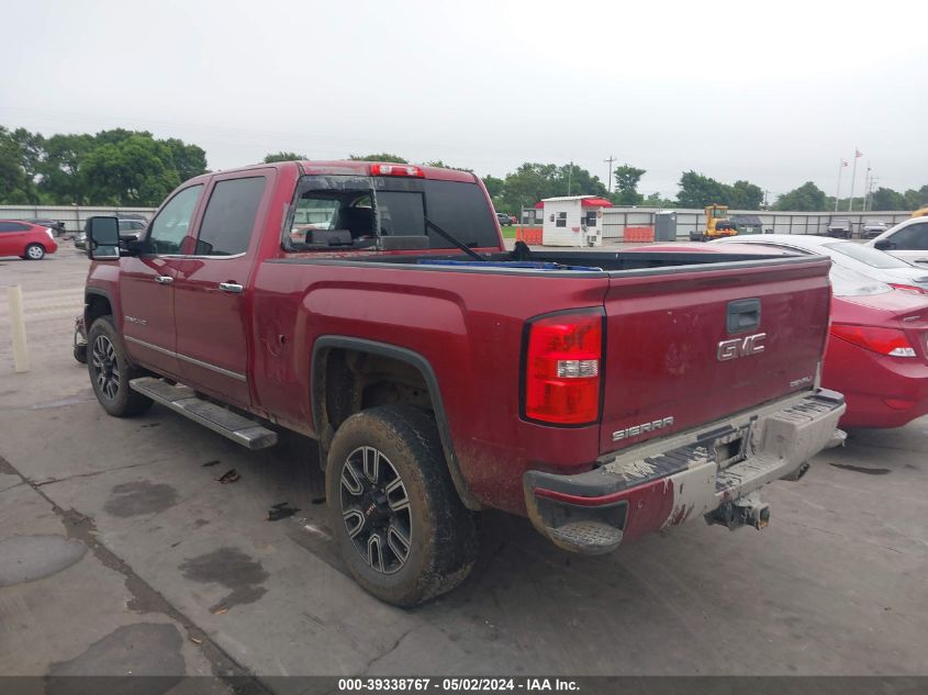 2018 GMC Sierra 2500Hd Denali VIN: 1GT12UEG7JF205034 Lot: 39338767