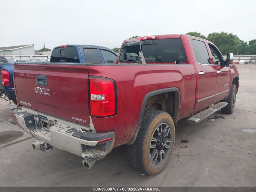 2018 GMC Sierra 2500Hd Denali VIN: 1GT12UEG7JF205034 Lot: 39338767