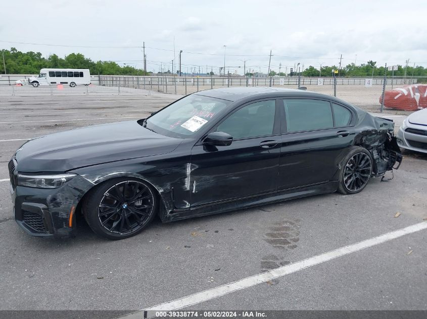 2020 BMW 740I VIN: WBA7T2C02LGF96897