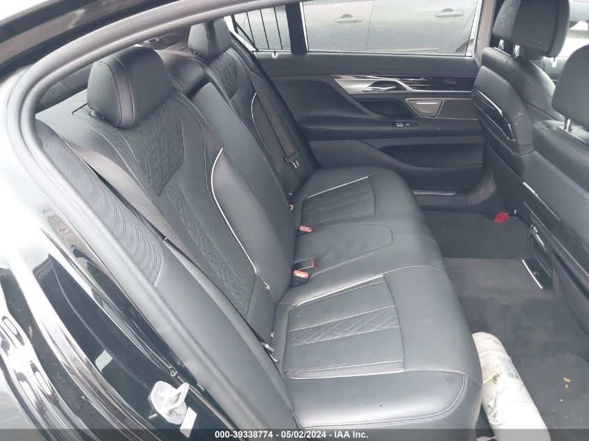 2020 BMW 740I VIN: WBA7T2C02LGF96897