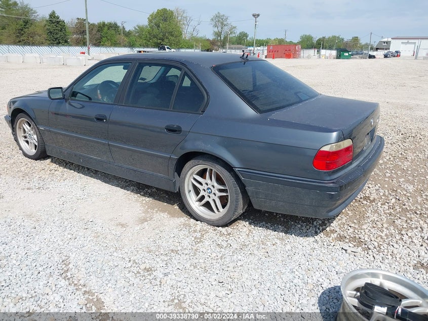 2001 BMW 740Ia VIN: WBAGG83431DN81332 Lot: 39338790