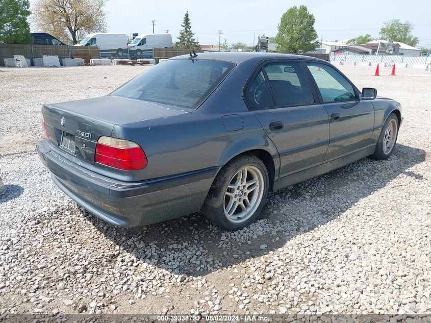 2001 BMW 740Ia VIN: WBAGG83431DN81332 Lot: 39338790