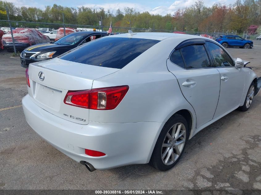 2011 Lexus Is 250 VIN: JTHCF5C28B2035154 Lot: 39338816