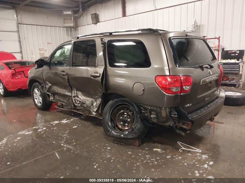 2008 Toyota Sequoia Sr5 5.7L V8 VIN: 5TDBY64A38S010635 Lot: 39338819