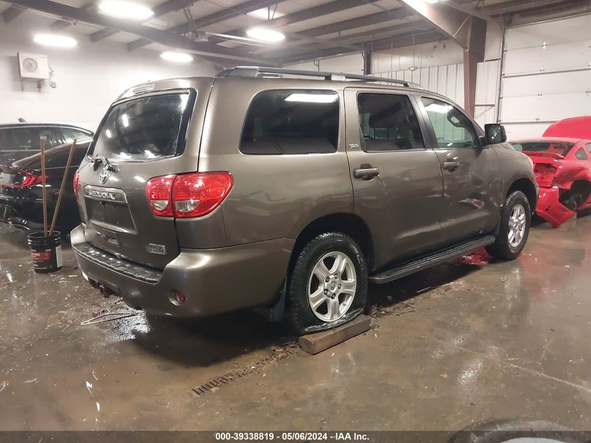 2008 Toyota Sequoia Sr5 5.7L V8 VIN: 5TDBY64A38S010635 Lot: 39338819