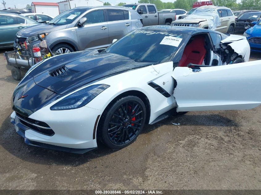 2017 Chevrolet Corvette Stingray VIN: 1G1YD2D78H5109968 Lot: 39338846