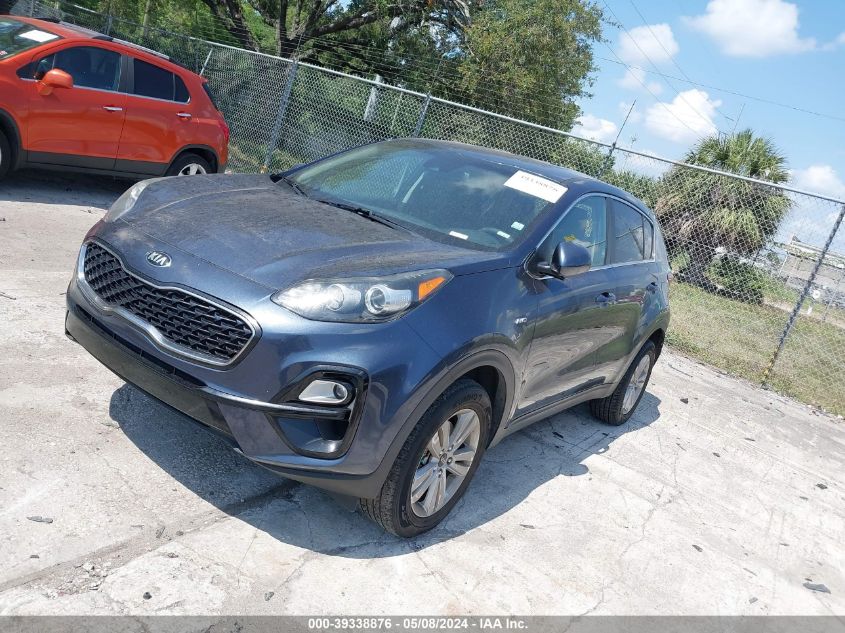 2020 Kia Sportage Lx VIN: KNDPMCAC3L7765227 Lot: 39338876